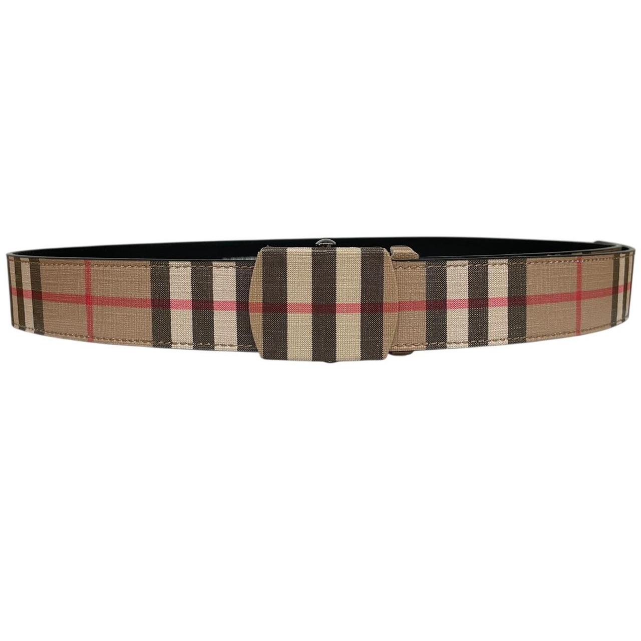 Burberry Beige Nova Check Belt