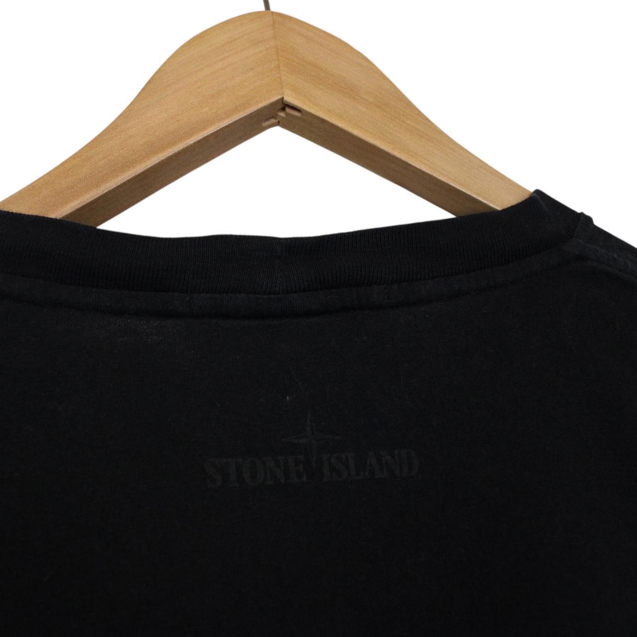 Stone Island SS 2023 Black Short Sleeve Compass T-Shirt