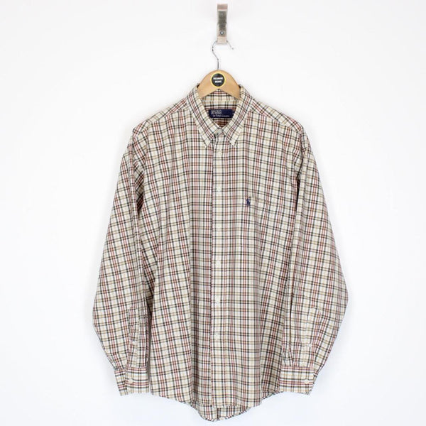 Polo Ralph Lauren Multicoloured Checked Long Sleeve Cotton Shirt