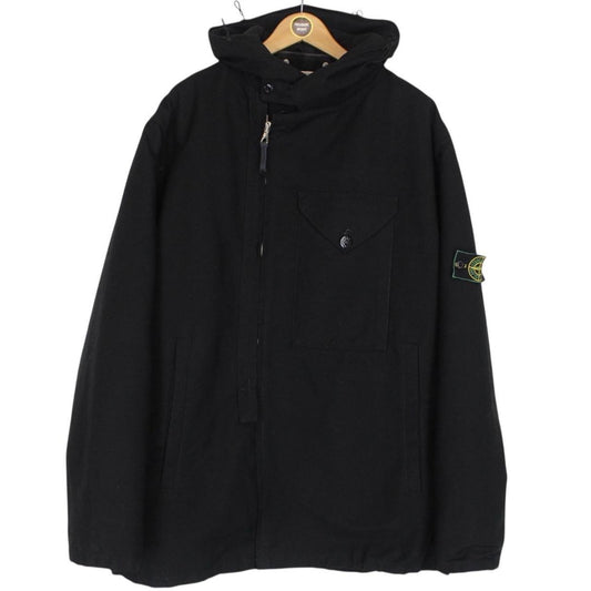 Vintage Stone Island AW 1999 Black Dutch Rope Lined Green Edge Badge Jacket