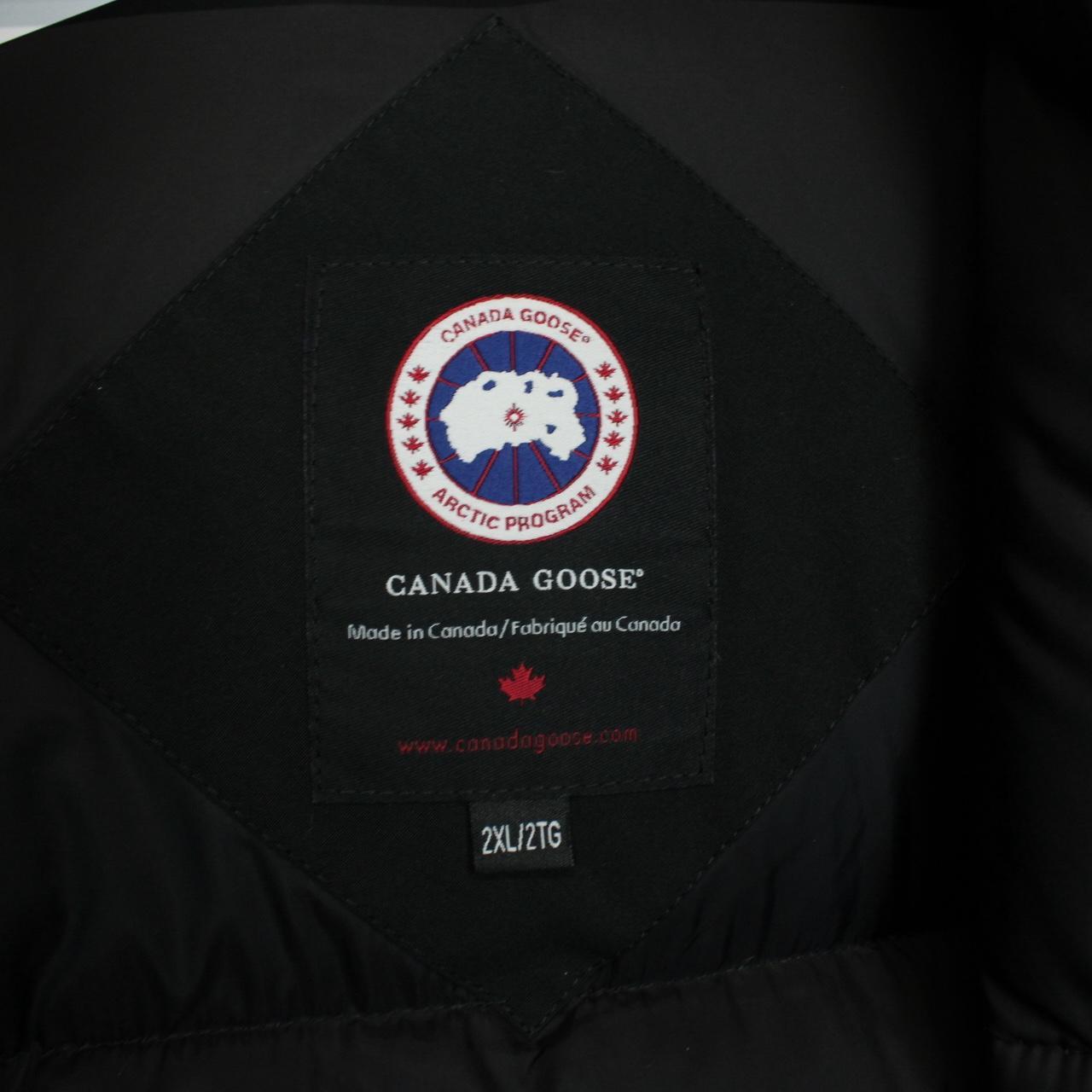 Canada Goose Black Chilliwack Bomber Down Jacket with Fur Trim