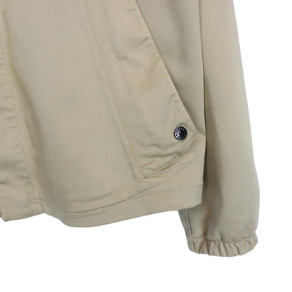 Stone Island Beige Full Zip Cotton Jacket