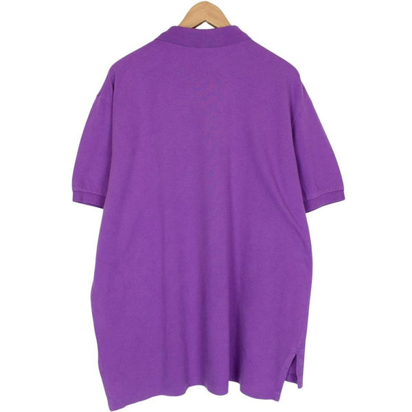 Vintage Polo Ralph Lauren Purple Short Sleeve Cotton Polo Shirt