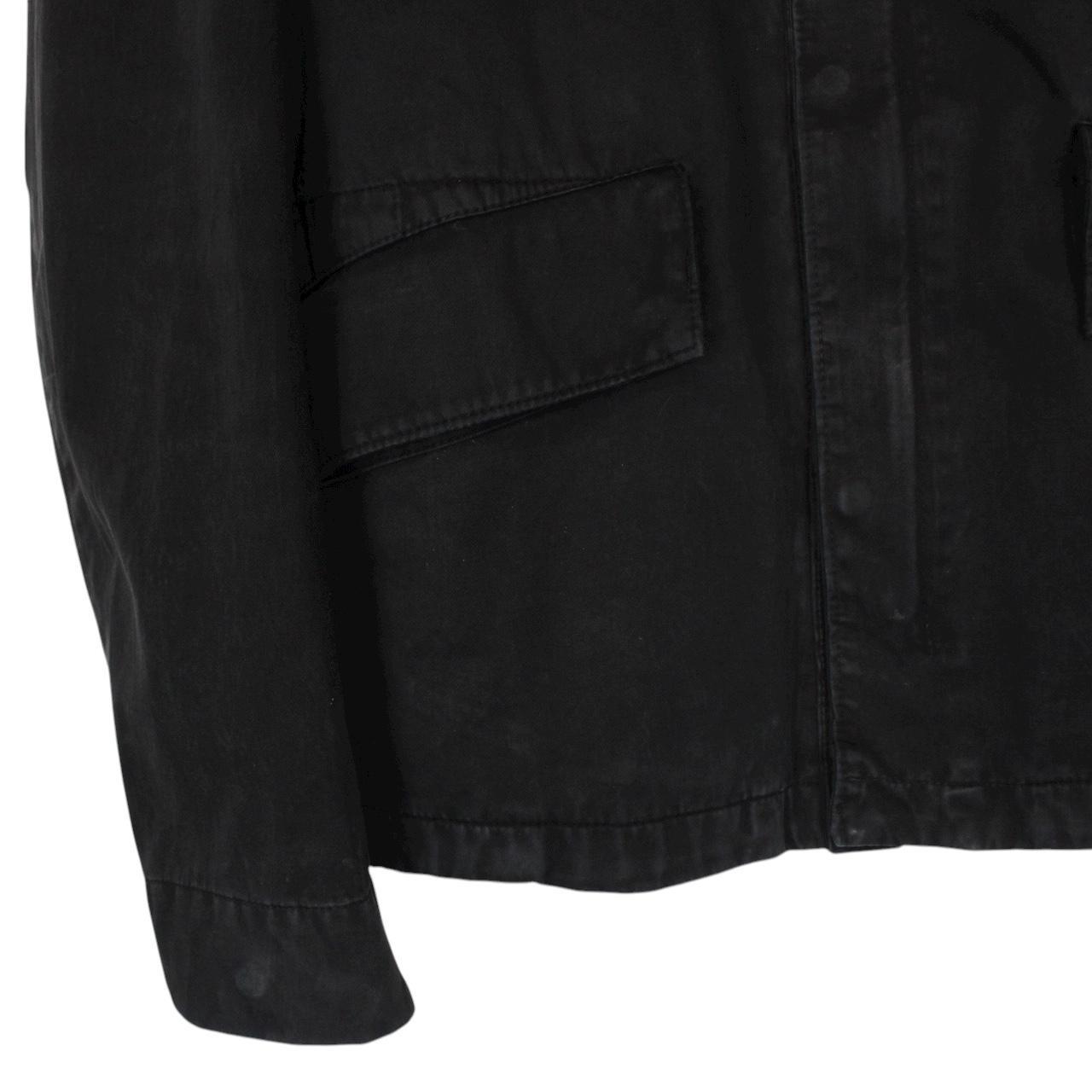 Vintage Stone Island SS 2008 Black Full Zip Multi Pocket Jacket