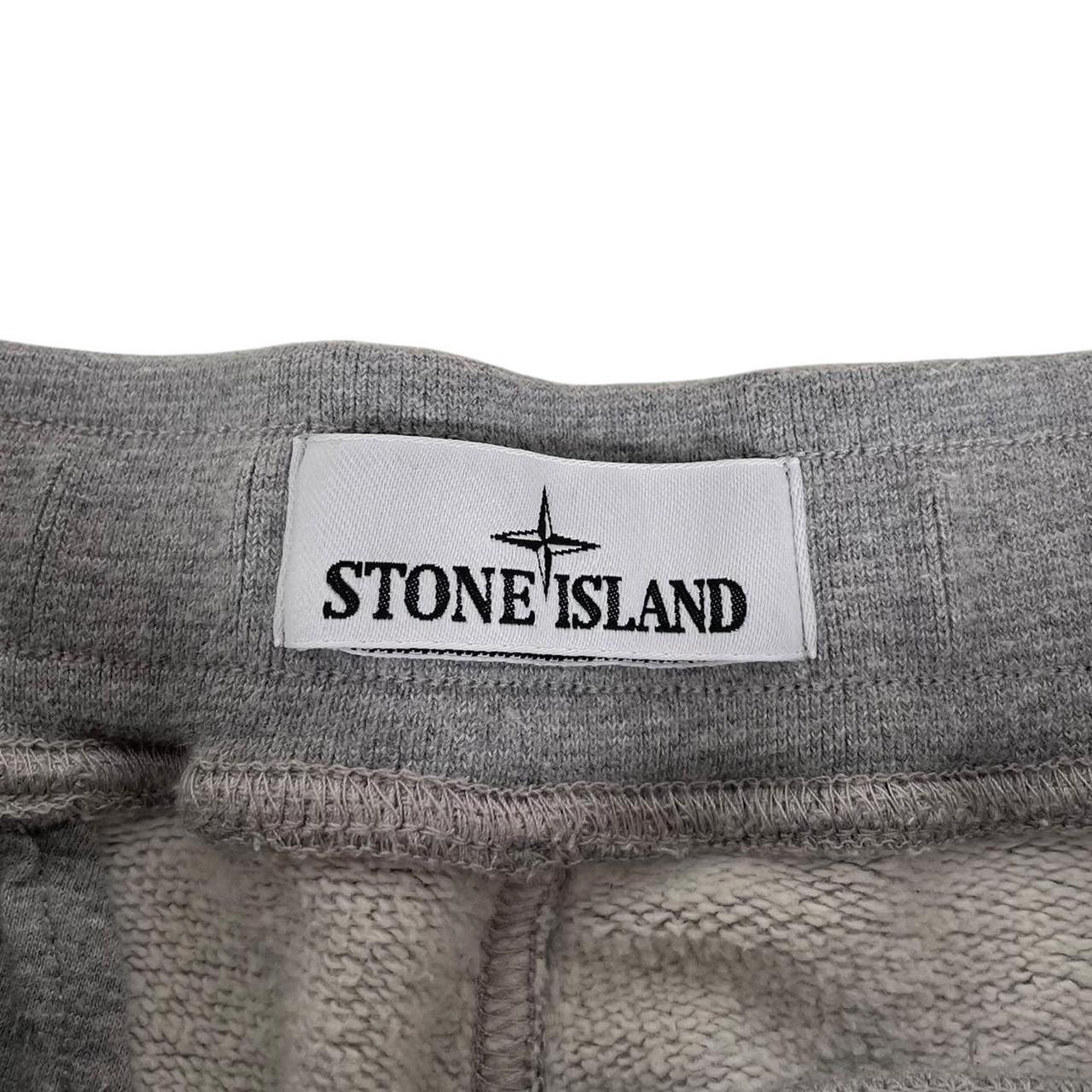 Stone Island SS 2022 Grey Cotton Tracksuit Bottoms / Joggers