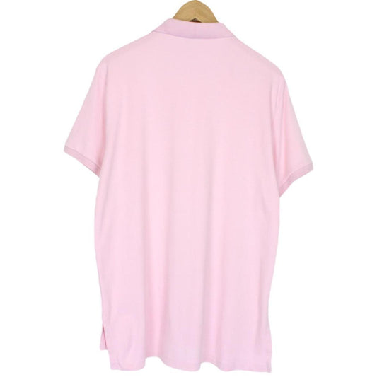 Vintage Polo Ralph Lauren Pink Short Sleeve Cotton Polo Shirt