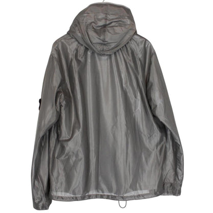 Vintage Stone Island Special Process SS 2007 Grey Mesh Reflective Jacket