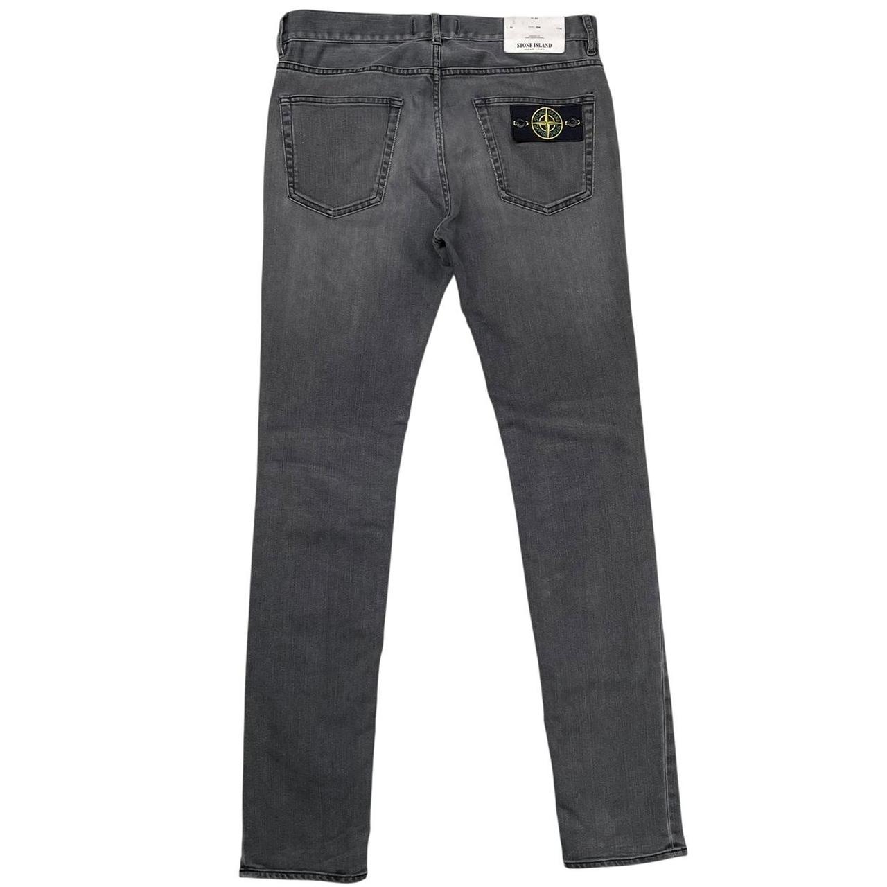Stone Island AW 2015 Grey Skinny Fit Denim Jeans