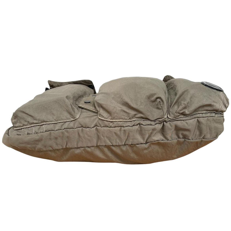 CP Company Sage Green Lens Nylon Utility Pack Crossbody Bag