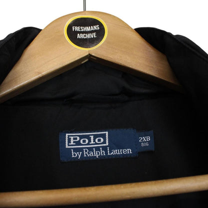 Vintage Polo Ralph Lauren Black Full Zip Jacket