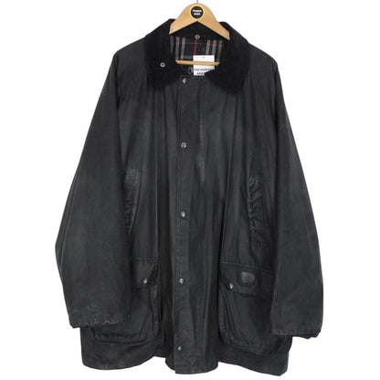 Vintage 90s Burberry Navy Blue Wax Jacket