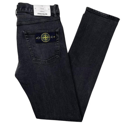 Stone Island AW 2018 Black Slim Fit Denim Jeans