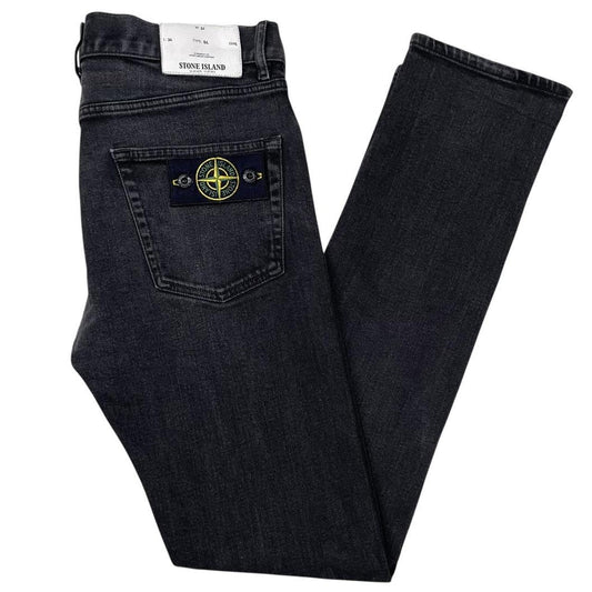 Stone Island AW 2018 Black Slim Fit Denim Jeans