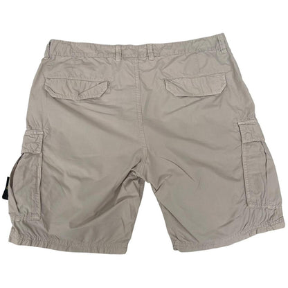 Stone Island SS 2016 Beige Bermuda Cotton Cargo Shorts
