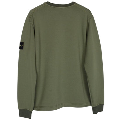 Stone Island AW 2019 Green Cotton/Nylon Sweatshirt Jumper