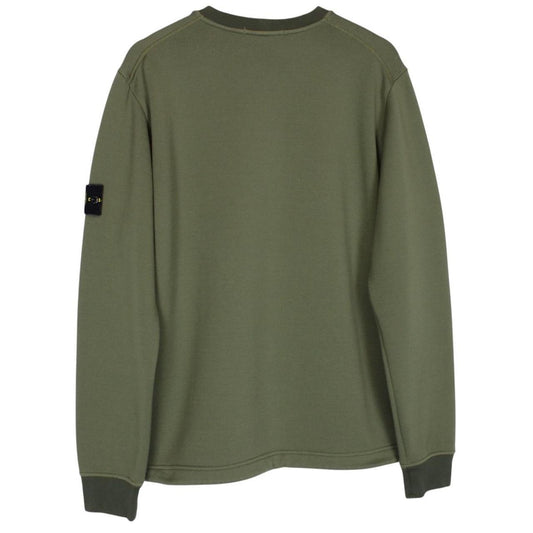 Stone Island AW 2019 Green Cotton/Nylon Sweatshirt Jumper