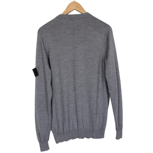 Stone Island Shadow Project Grey Wool Knit Jumper