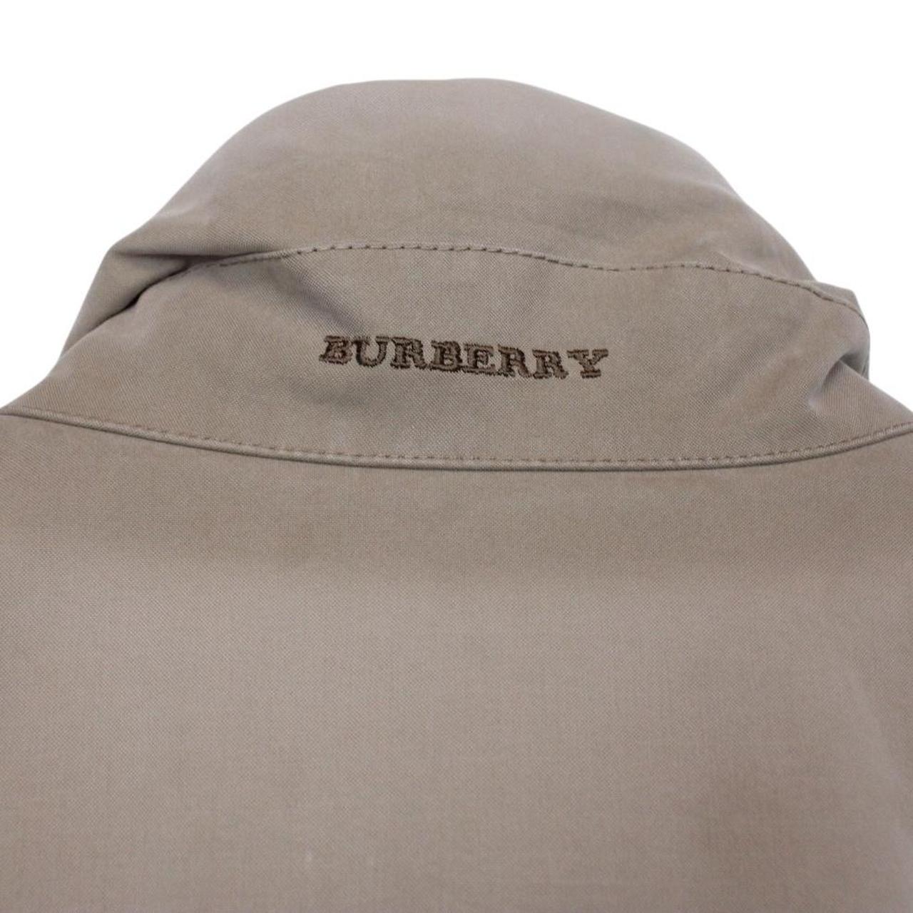 Burberry London Beige Wool Nova Check Lined Full Zip Jacket