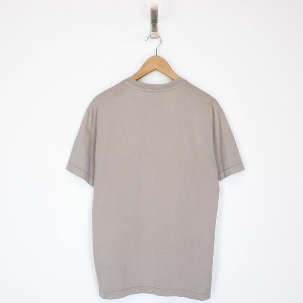 Stone Island AW 2022 Stone Beige Short Sleeve Compass T-Shirt