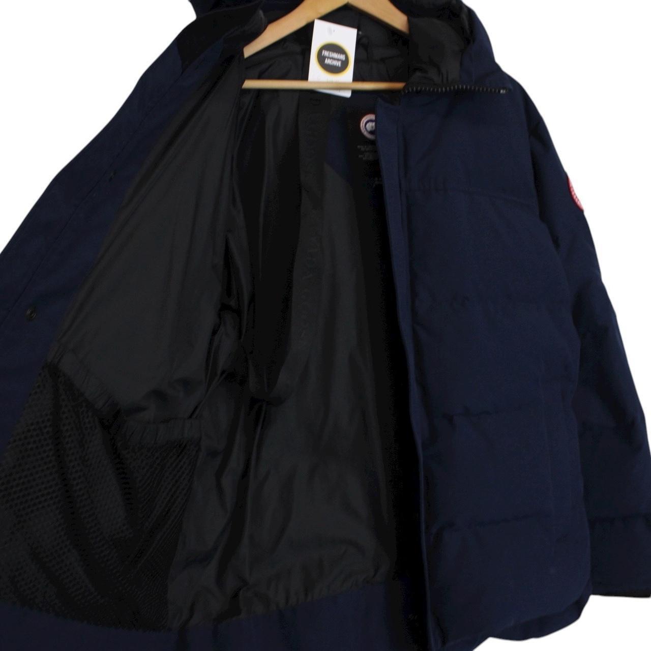 Canada Goose Navy Blue Macmillan Parka Down Jacket