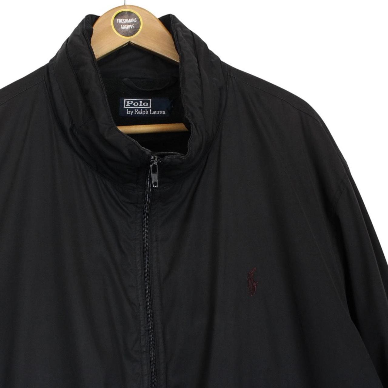 Vintage Polo Ralph Lauren Black Full Zip Jacket