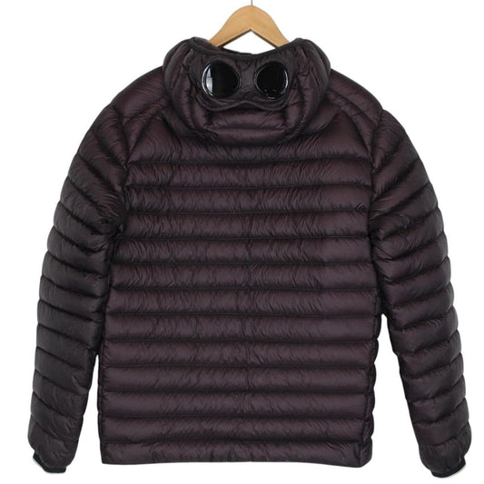 CP Company Plum Purple DD Shell Full Zip Down Goggle Jacket