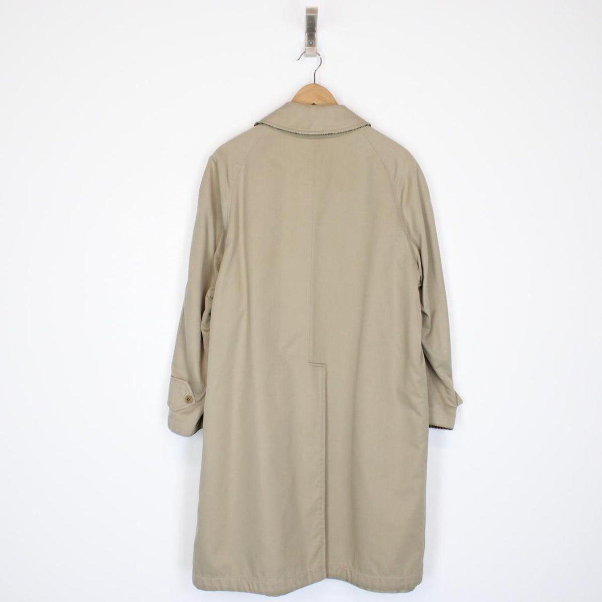 Vintage 80s Burberry Reversible Trench Coat Medium