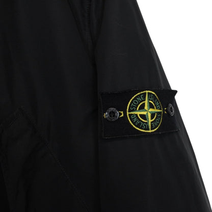 Stone Island SS 2018 Navy Blue Micro Reps Nylon Hooded Jacket