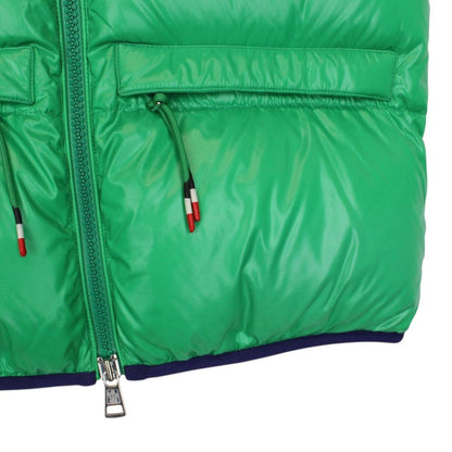 Moncler Green Genius 1952 Lorent Hooded Down Gilet / Bodywarmer