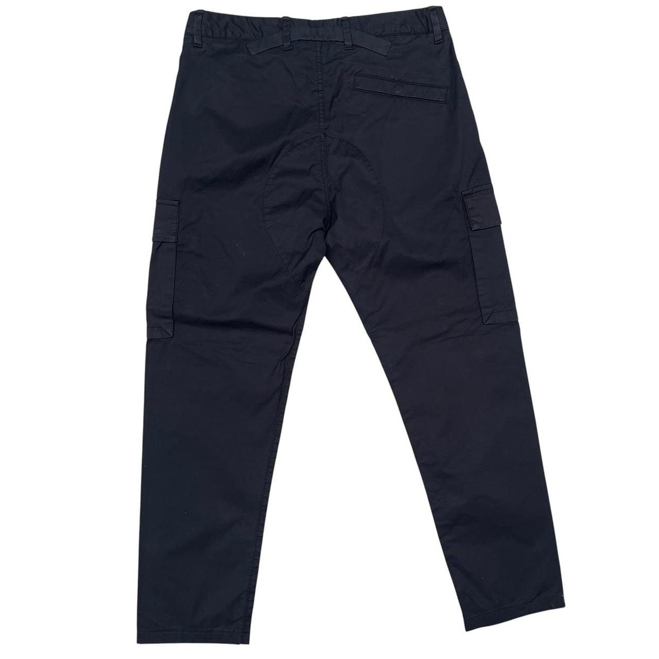 Stone Island AW 2022 Navy Blue RE-T Fit Cargo Trousers