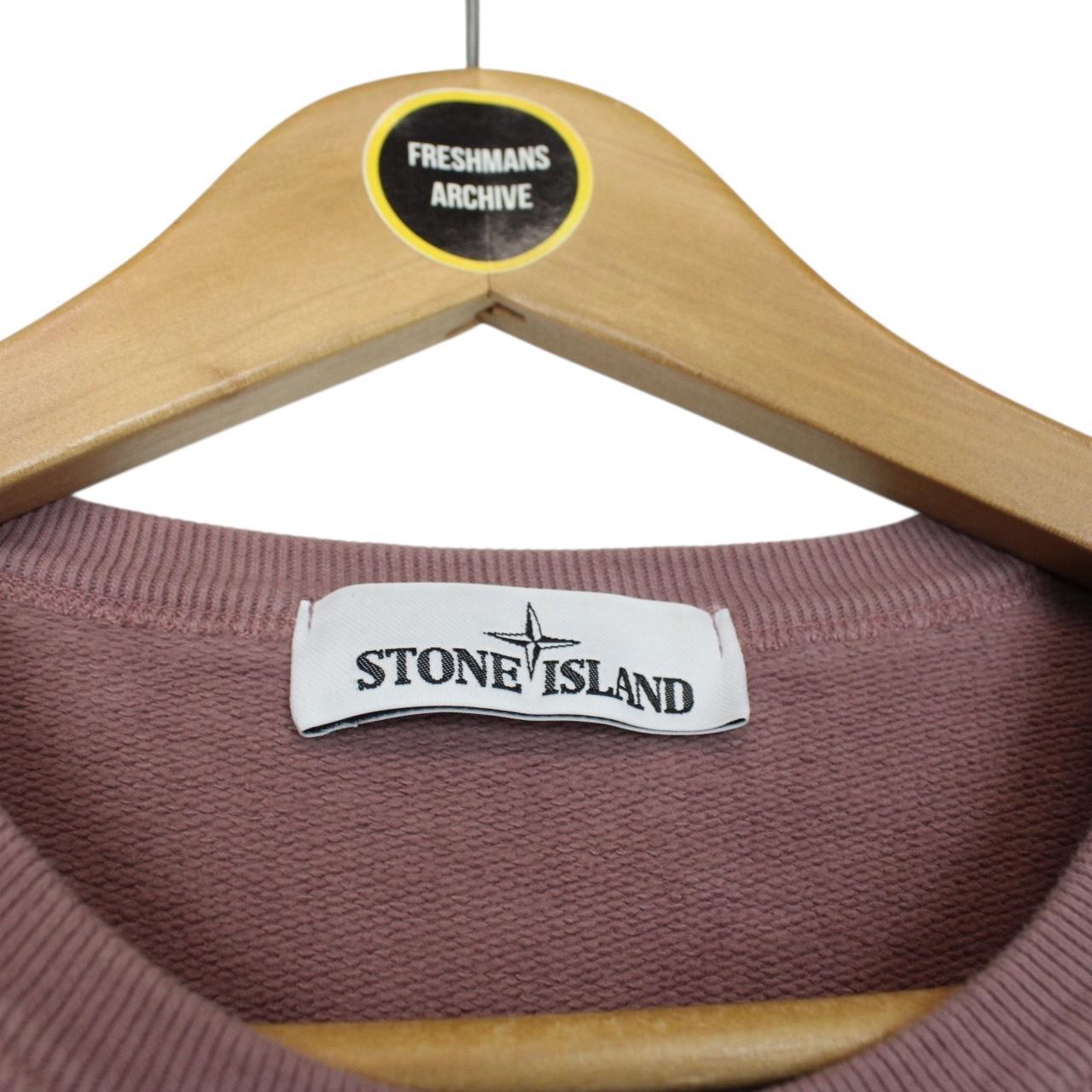 Stone Island AW 2018 Pink Cotton Sweatshirt Jumper
