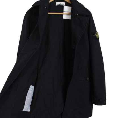 Stone Island AW 2016 Navy Blue David-TC Button Up Coat