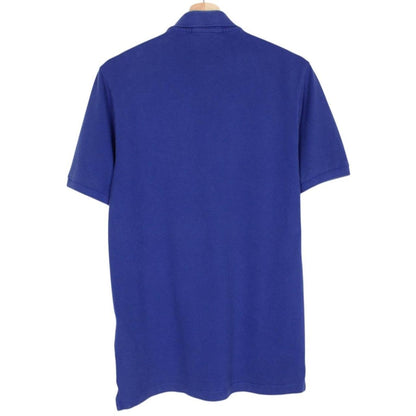 Stone Island SS 2015 Blue Short Sleeve Compass Cotton Polo Shirt