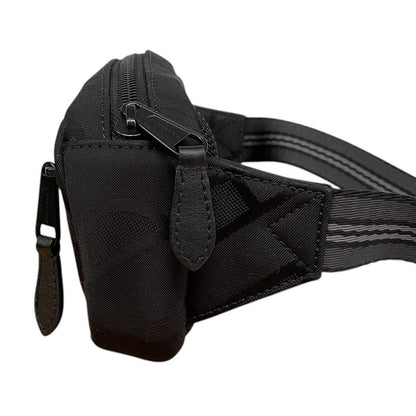 Burberry Cannon Black Monogram Belt Bag