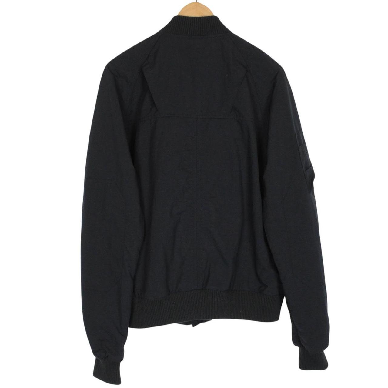 Canada Goose Black Faber Full Zip Nylon Bomber Jacket