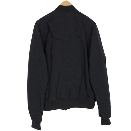 Canada Goose Black Faber Full Zip Nylon Bomber Jacket