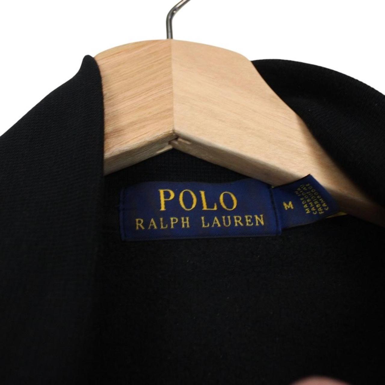 Polo Ralph Lauren Black Full Zip Fleece Jumper