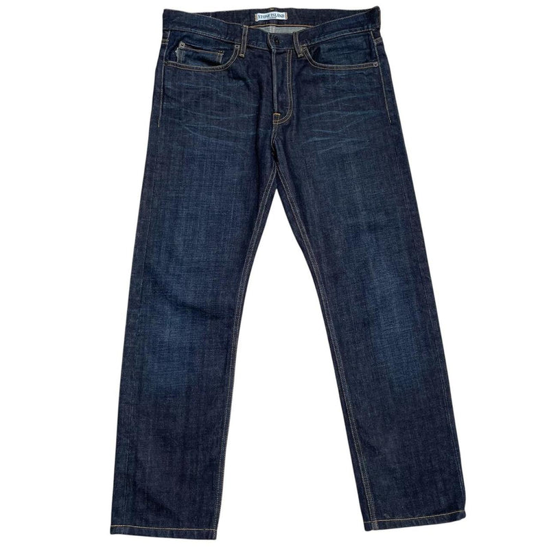 Stone Island SS 2011 Navy Blue Slim Fit Denim Jeans