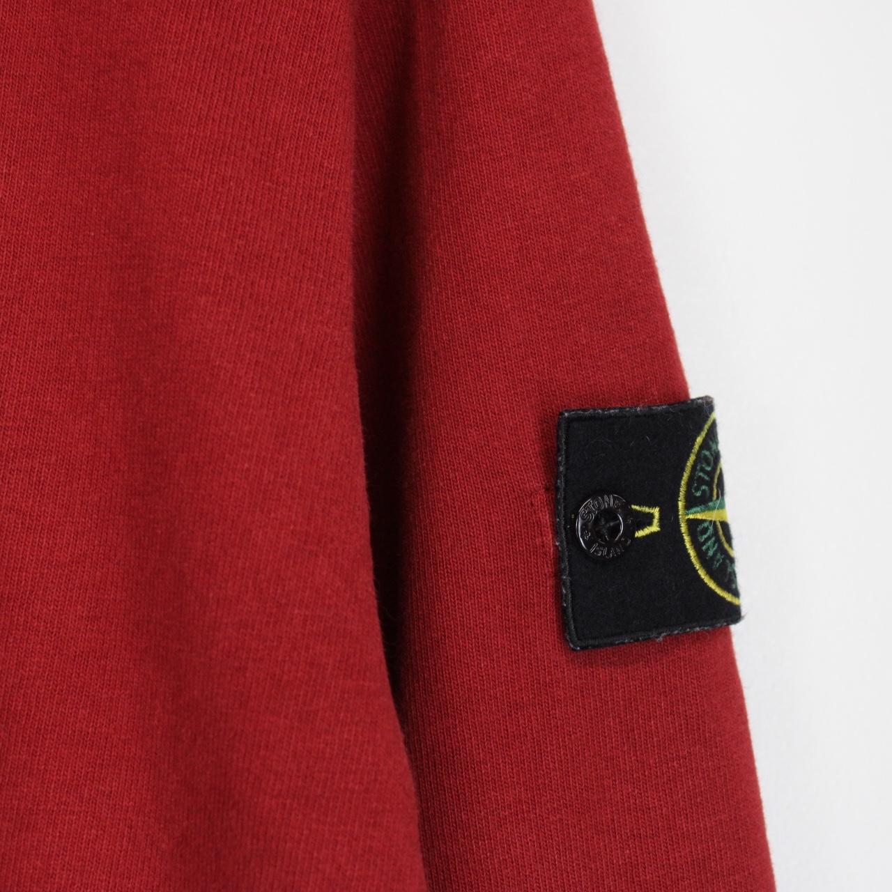 Stone Island SS 2016 Red Cotton Sweatshirt Jumper