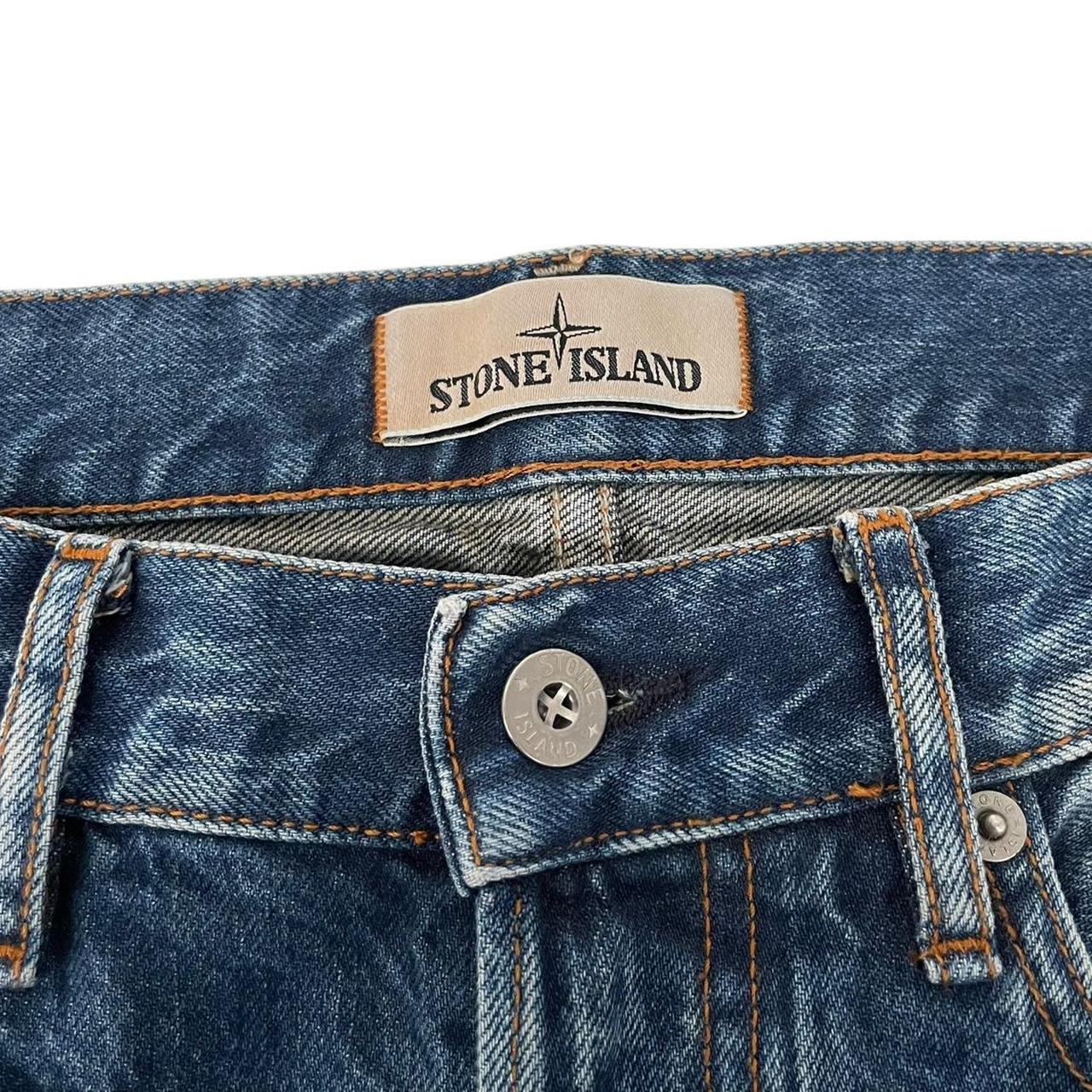 Stone Island AW 2014 Blue Slim Fit Denim Jeans