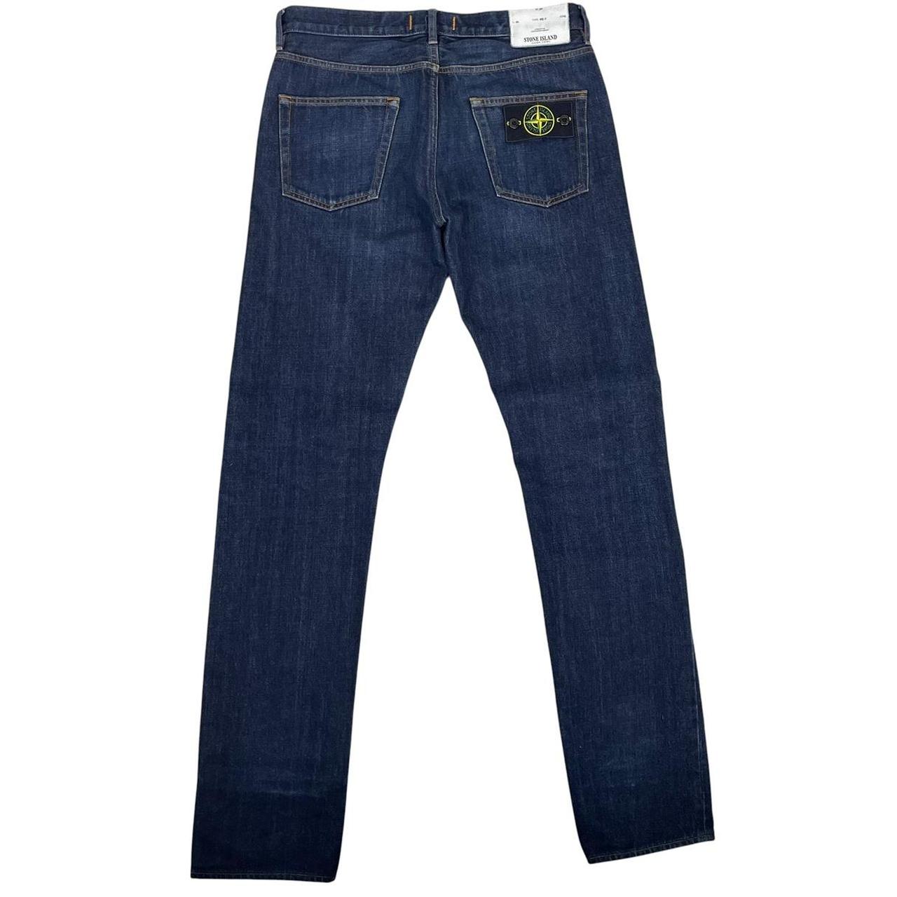 Stone Island AW 2012 Navy Blue RE-T Fit Denim Jeans