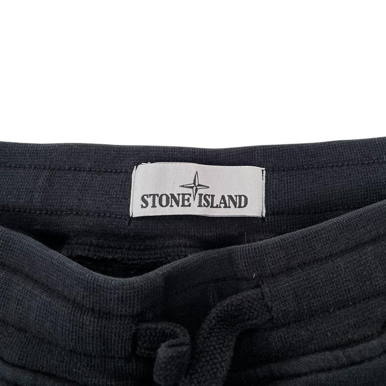 Stone Island AW 2019 Black Cotton Tracksuit Bottoms / Joggers