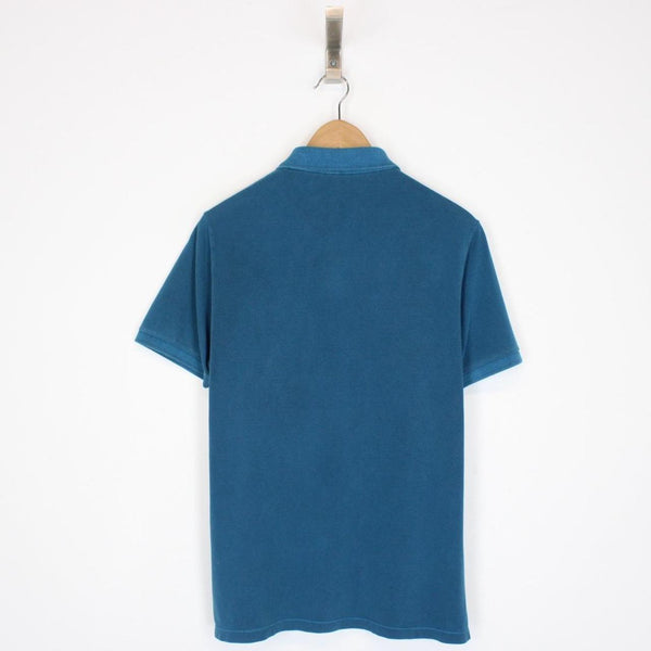 Stone Island SS 2015 Blue Short Sleeve Compass Polo Shirt