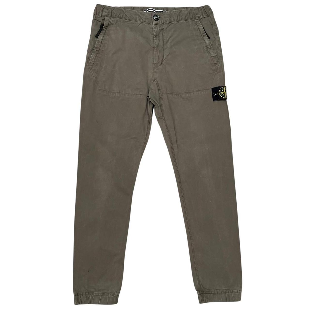 Stone Island AW 2018 Khaki Green RE-T Fit Cargo Trousers