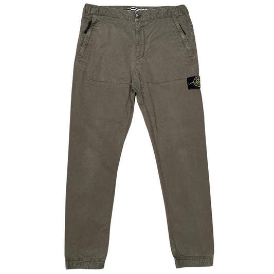 Stone Island AW 2018 Khaki Green RE-T Fit Cargo Trousers