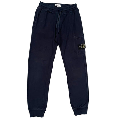 Stone Island AW 2016 Navy Blue Cotton Tracksuit Bottoms / Joggers