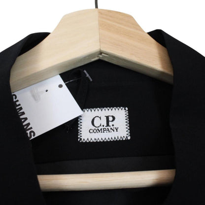CP Company Pro-Tek Black Full Zip Waterproof Lens Jacket