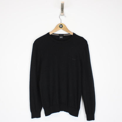 Hugo Boss Black Wool Knit Jumper