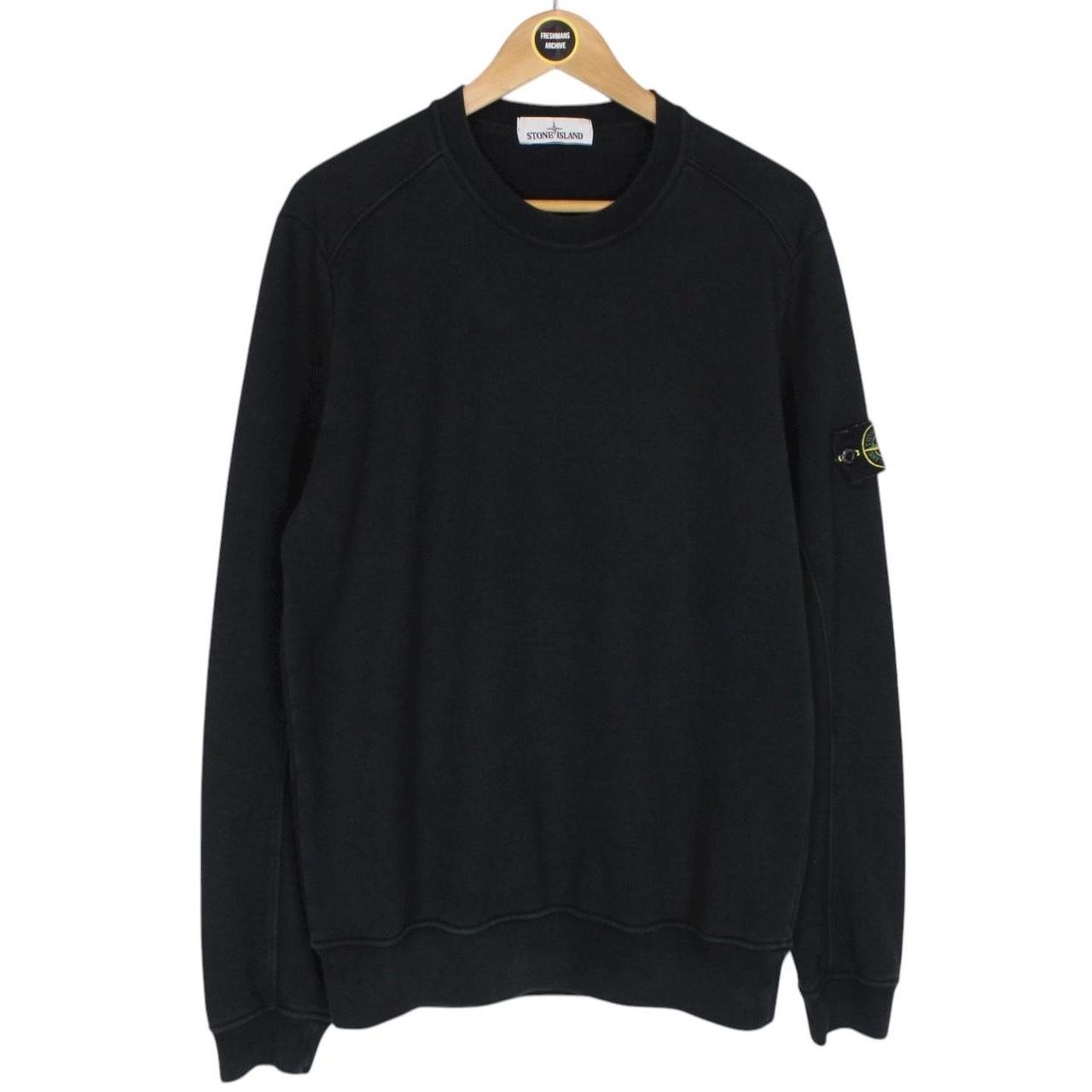 Stone Island SS 2016 Black Cotton Sweatshirt Jumper