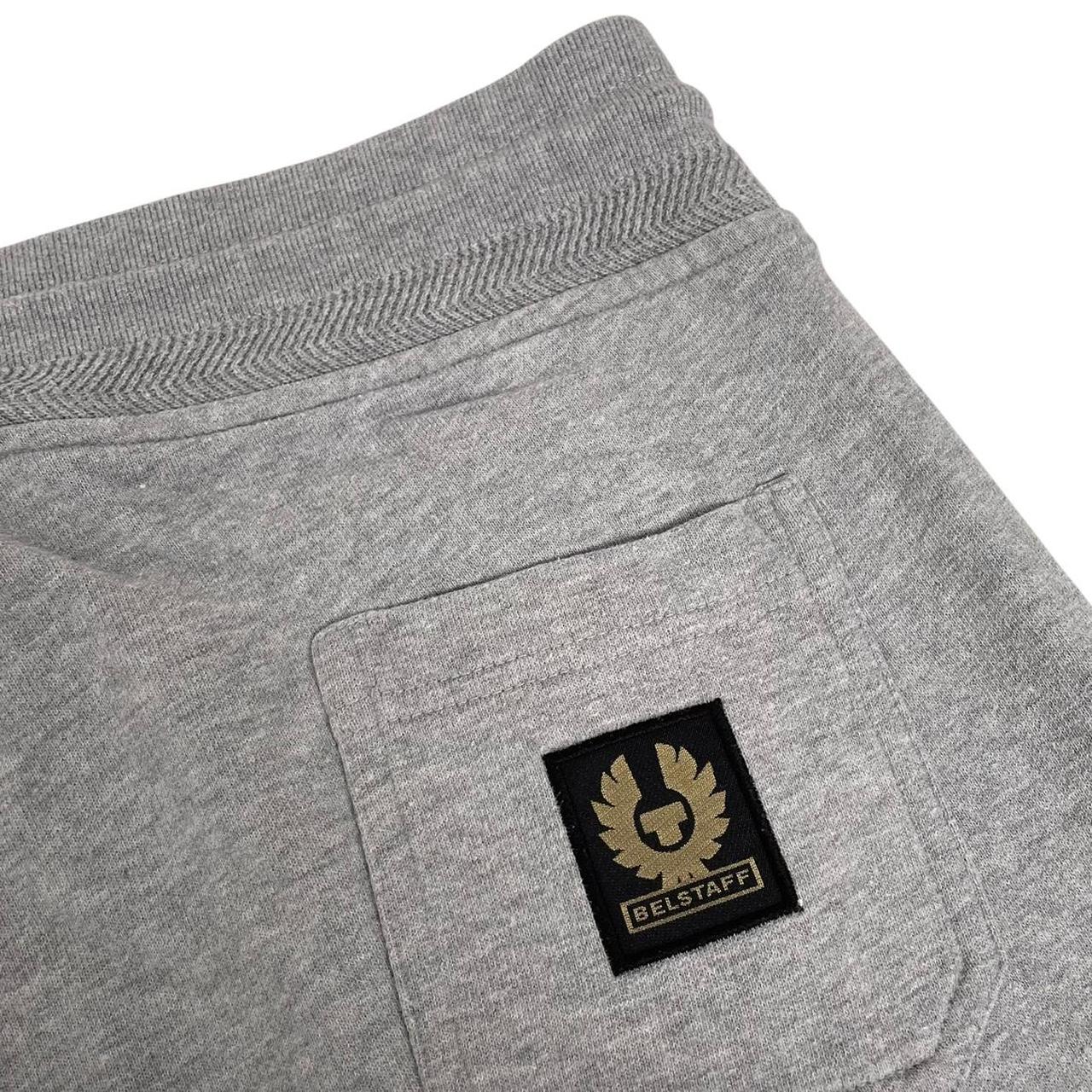 Belstaff Grey Regular Fit Cotton Tracksuit Bottoms / Joggers